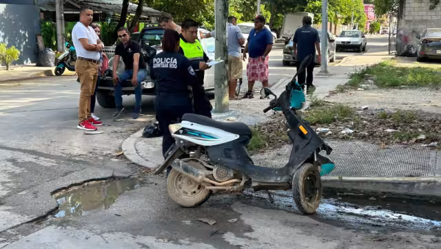 El extranjero fue multado tras accidente