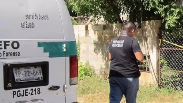 Los uniformados delimitaron la vivienda y dieron parte a las autoridades estatales