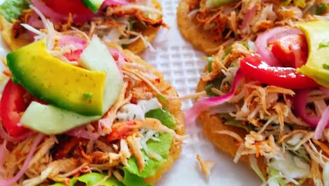 Los mejores salbutes para comer se encontraban en un restaurante en Kanasín