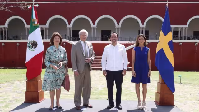 Los Reyes de Suecia degustaron de platillos típicos de Yucatán
