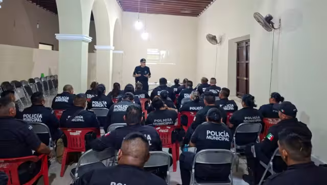 La SSP reconoció la participación de la policía municipal de Progreso