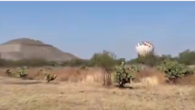Este suceso ocurre en medio de las medidas de seguridad reforzadas tras la balacera registrada un día antes en la Pirámide de la Luna
