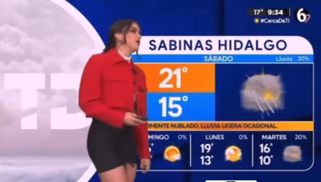 La joven salió enojada en medio de la transmisión