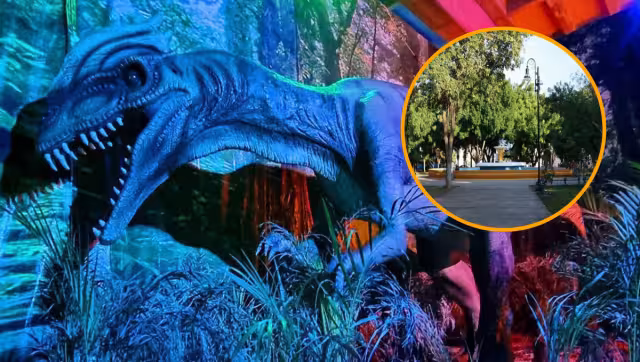 La Expo Dinosaurios tendrá su inauguración ahora en el Parque de la Paz en Mérida