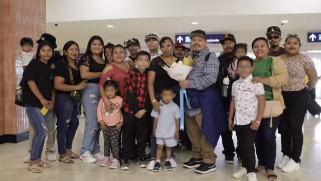 Ahora don Wílbert volvió para quedarse y eso fue motivo de celebración