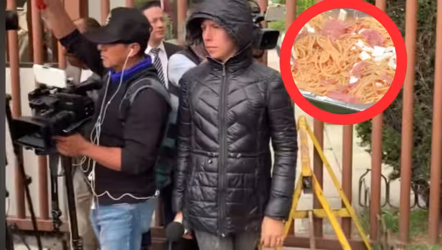 Varios reporteros esperaron por horas a la entrada de la privada de casa de Maribel Guardia. Foto: Especial