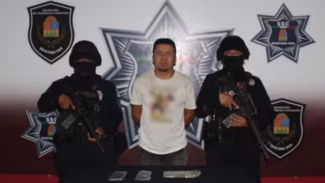 Intentó escapar del lugar; sin embargo, pudieron detenerlo