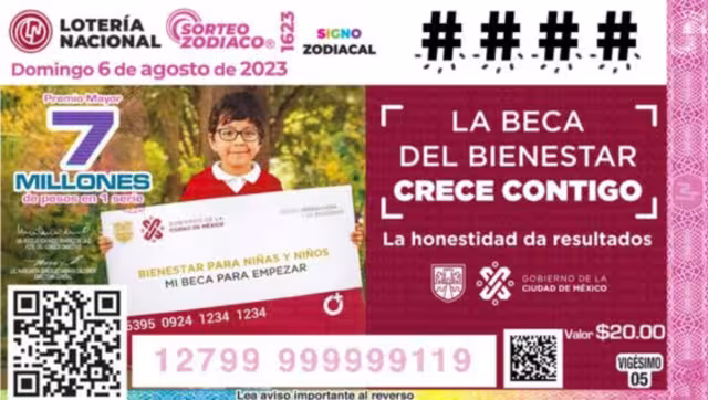 Se emitieron 2 millones de billetes para este sorteo