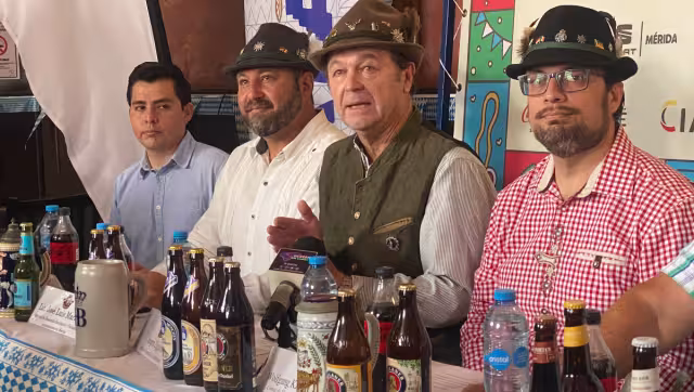 Oktoberfest de Mérida se realiza apegado al auténtico que se hace en Munich y el objetivo es transmitir un poco de la esencia del pueblo típico alemán