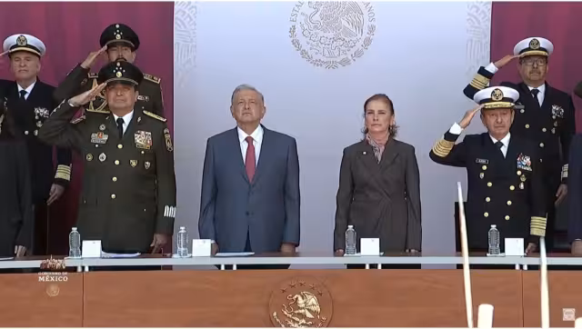 AMLO encabeza homenaje por la Gesta Heroica de los Niños Héroes de Chapultepec