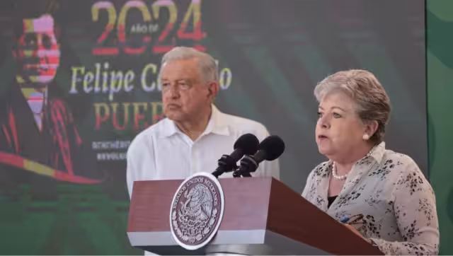 Alicia Bárcena se mostró en contra de la Ley SB4