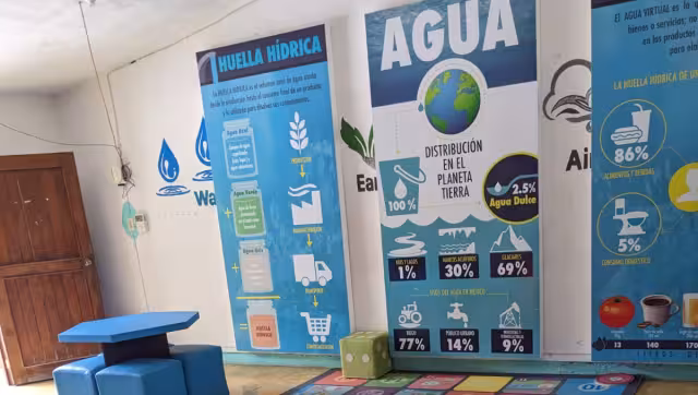 El espacio está abierto que las escuelas hagan visitas guiadas