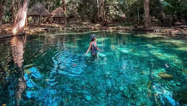 La riqueza natural de Campeche es toda una maravilla, y sus ojos de agua no son la excepción