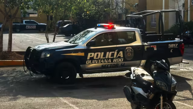 Al lugar llegaron elementos de la Policía Quintana Roo