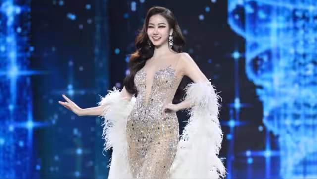 Participante de Miss Grand Thailand pierde su dentadura en escenario.