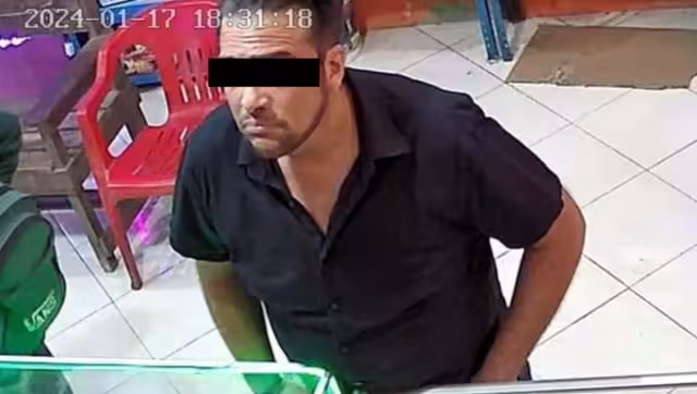 Los empleados confiados le dieron el cambio y el individuo se retiró del lugar