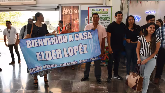 Joven fue recibido por sus familiares luego de cumplir su objetivo religioso Culiacán