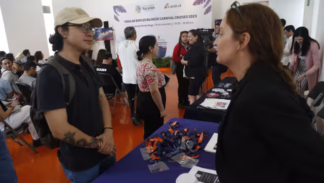 En tanto que el consulado americano brindó información sobre la Visa de trabajo para quienes sean seleccionados