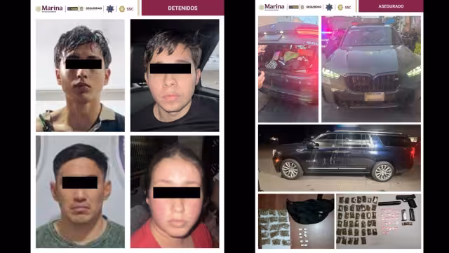 Las detenciones fueron posibles gracias a un operativo coordinado entre autoridades de la Ciudad de México, el Estado de México