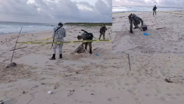 Encontraron el bulto en uno de sus recorridos