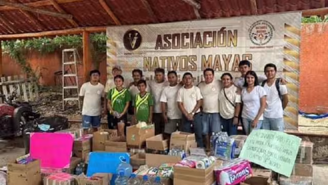 La solidaridad se hizo presente durante el fin de semana en los centros de acopio, donde la población donó generosamente.