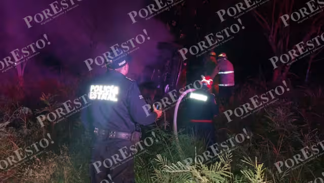 El empresario habría muerto calcinado después del choque