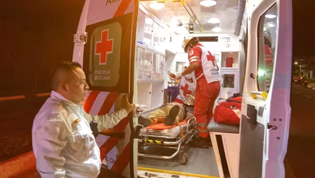 Al llegar al hospital, el hombre ya no contaba con signos vitales