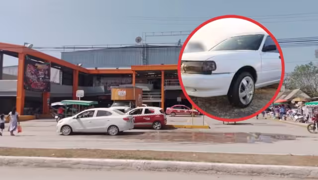 El hombre al no ver su carro creyó haberse confundido de lugar