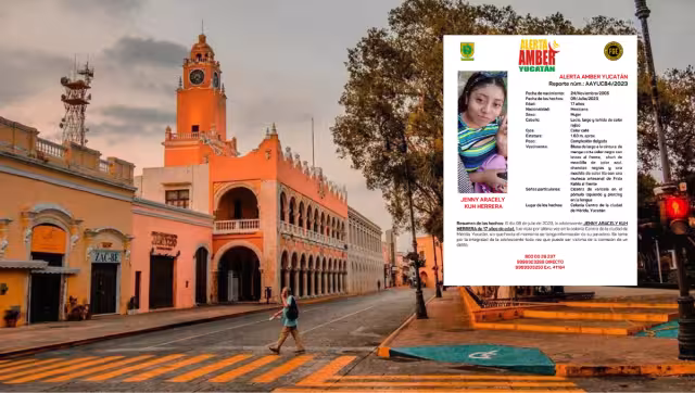 Es la tercera joven desaparecida en menos de una semana en Yucatán