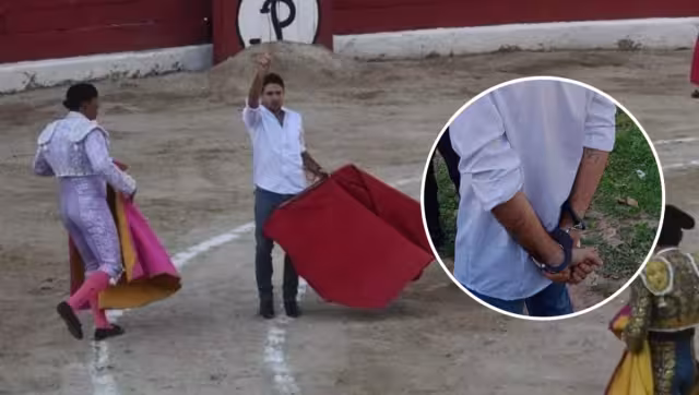 Michelito Lagravere ingresó al ruedo de la Plaza de Toros