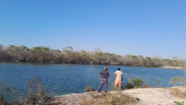 El hombre murió ahogado en una aguada en Maxcanú