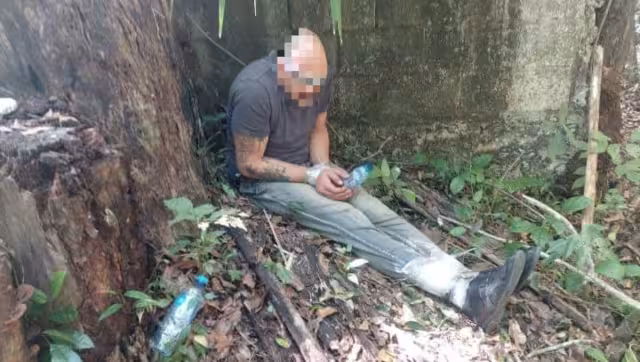 El extranjero fue hallado atado de manos y pies en la selva de Felipe Carrillo Puerto