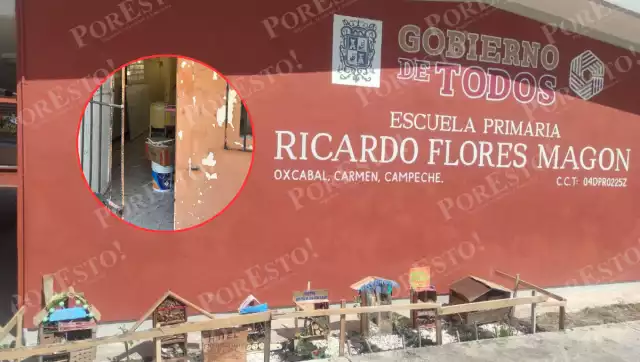 La supervisión escolar 028 de Sabancuy fue víctima de un robo durante la madrugada del viernes.