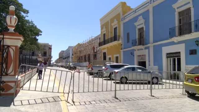 Sitios y monumentos fueron protegidos ante la marcha de este ocho de marzo de 2024