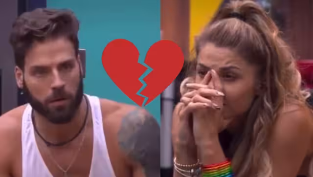 Jorge y Ferka en plena discusión por propuesta de matrimonio condicionada. Foto: Especial