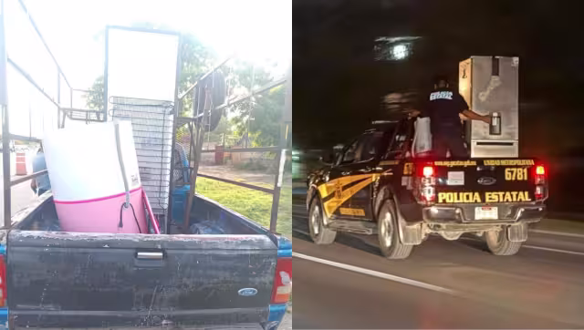 Los hombres fueron detenidos por la policía de Kanasín