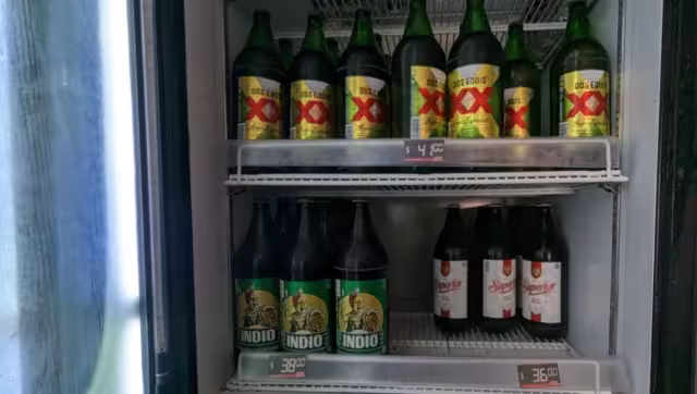 El precio del litro de agua de coco está en 35 pesos, la bolsa de “carnita” oscila entre los 15 y 20 pesos, mientras que la cerveza hasta los 30 pesos
