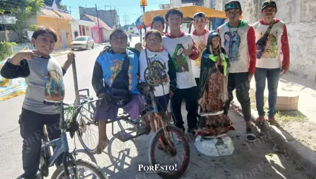 Un triciclo, una familia y la esperanza: la travesía de Roberto Dzul Ku