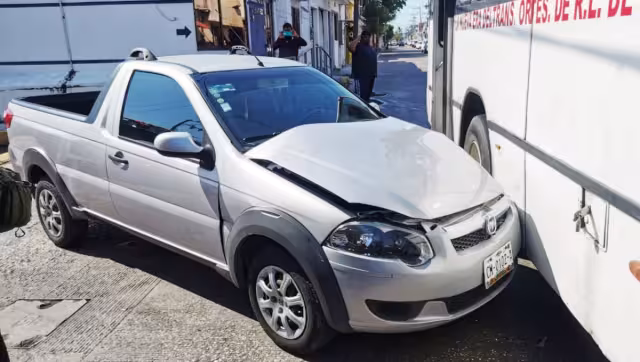 Ambos conductores decidieron llegaron a un acuerdo para evitar problemas legales