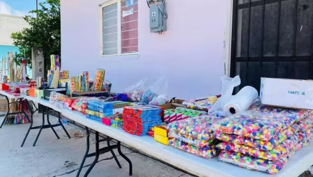 Durante el mes de diciembre incrementa la venta de pirotecnia