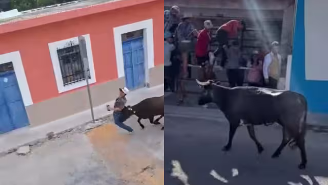 Un bovino lastima a un joven de 15 años durante la pamplonada; termina en el hospital