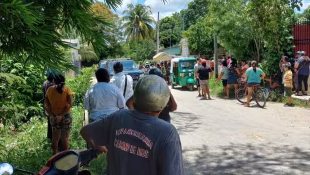 El ladrón logró esconderse en una casa para evitar ser linchado