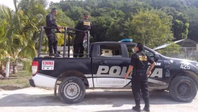 Los vecinos no conocen la identidad del hombre que fue detenido