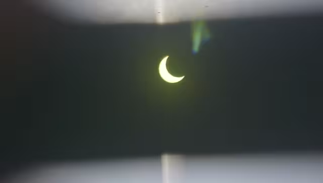 Cientos de personas acudieron al Planetario Ka’Yok’ para atestiguar el fenómeno meteorológico