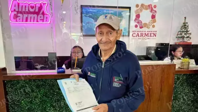 Adultos mayores fueron los primeros en pagar el predial 2026 en Ciudad del Carmen.