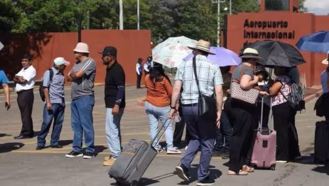 Se trata de la tercera ocasión en que integrantes de la CNTE toman los accesos a la terminal aérea  oaxaqueña