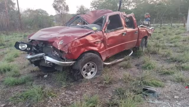 Un joven de 20 años se encontraba con el conductor y terminó con lesiones