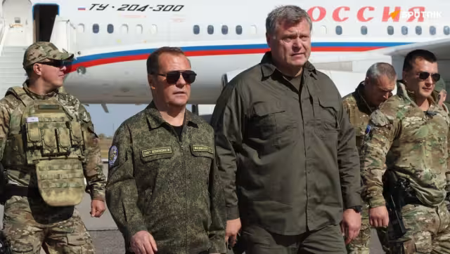 Dmitri Medvedev, vicepresidente del Consejo de Seguridad de Rusia, aseguró que se busca la recuperación de los territorios que originalmente pertenecían a Rusia