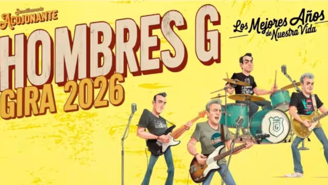 Hombres G anuncia gira por México; conoce las fechas y ciudades.