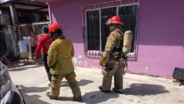 Bomberos y Protección Civil se movilizan por aparente explosión de un tanque de gas